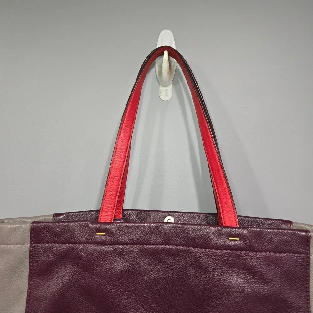Marc by Marc Jacobs Burgundy and Red Tote